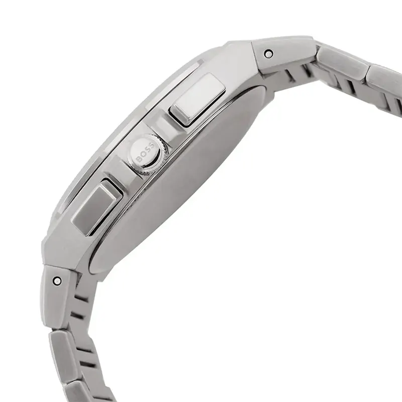 Hugo Boss Steer Chronograph Blue Dial Men's Watch- 1514048